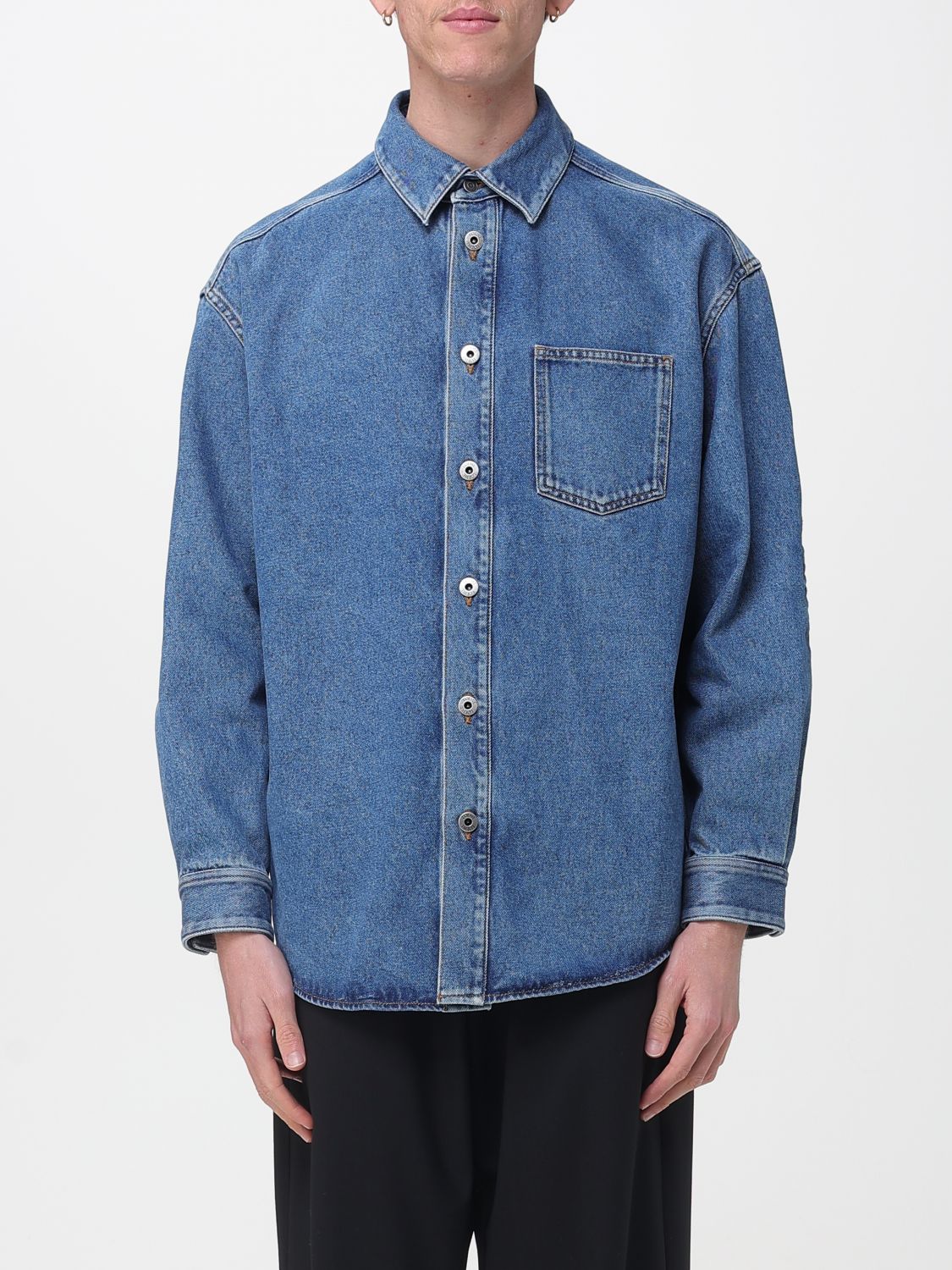 Anagram Denim Overshirt Loewe LOEWE