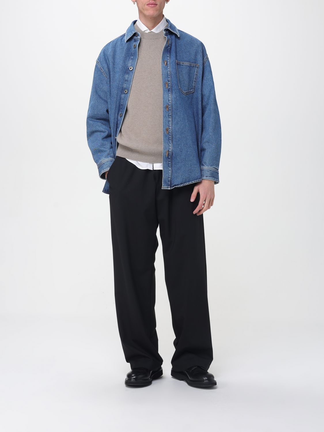 Anagram Denim Overshirt Loewe LOEWE