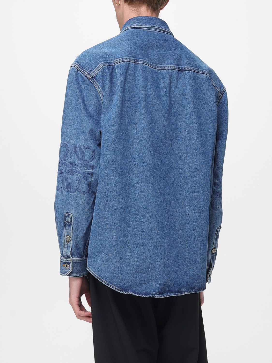 Anagram Denim Overshirt Loewe LOEWE