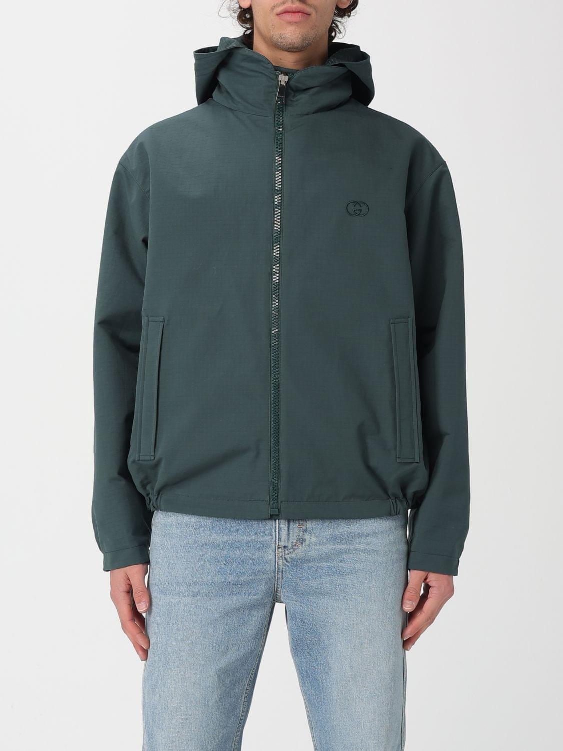 Gucci Jacket Men Petroleum Blue GUCCI
