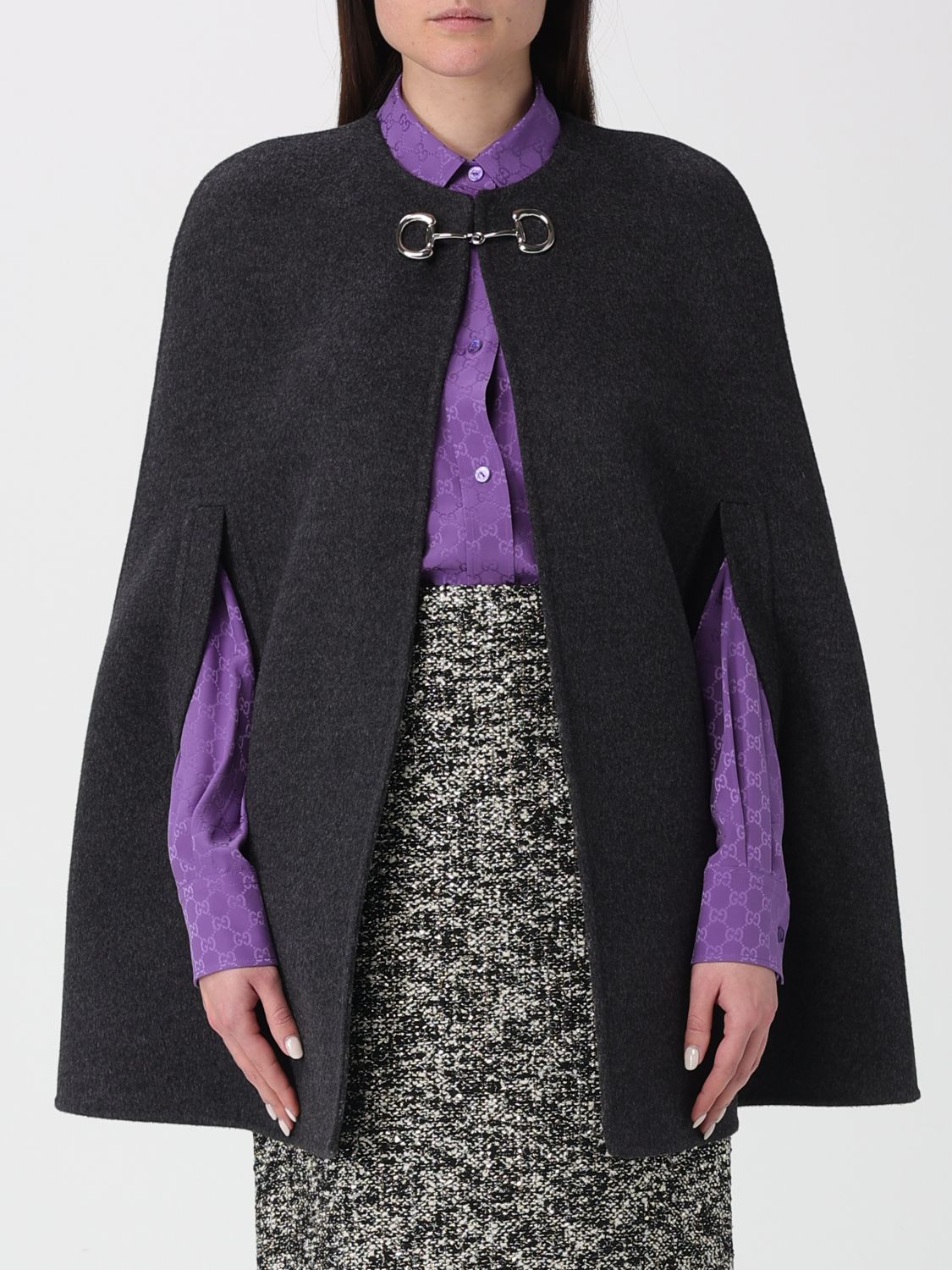 Gucci Coat Woman Green GUCCI