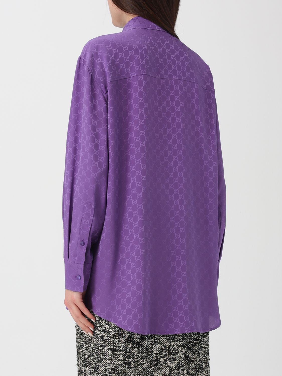 Gucci Shirt Woman Violet GUCCI