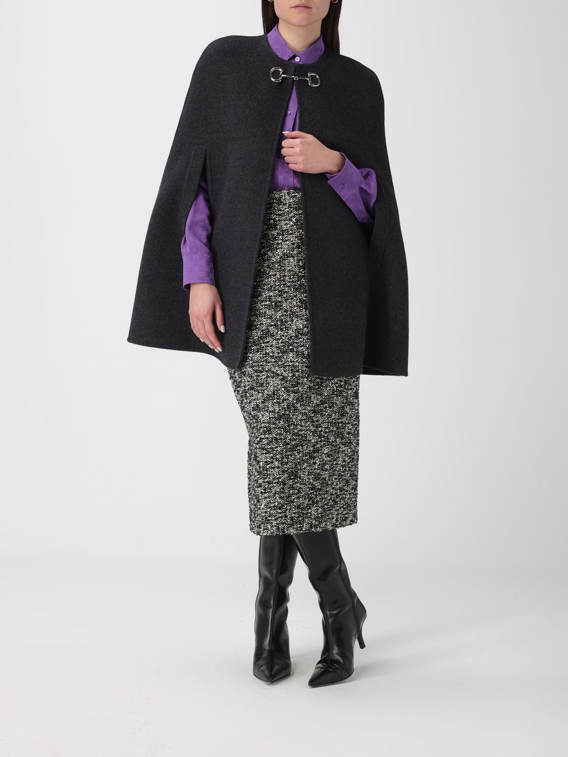Gucci Skirt Woman Black GUCCI