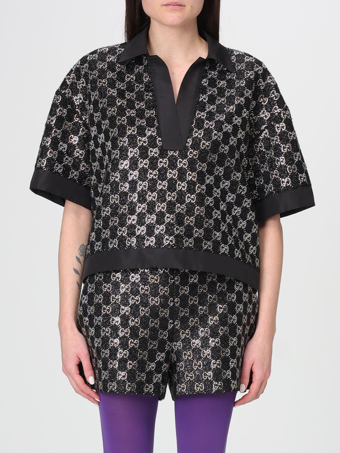 Gucci Top Woman Black GUCCI