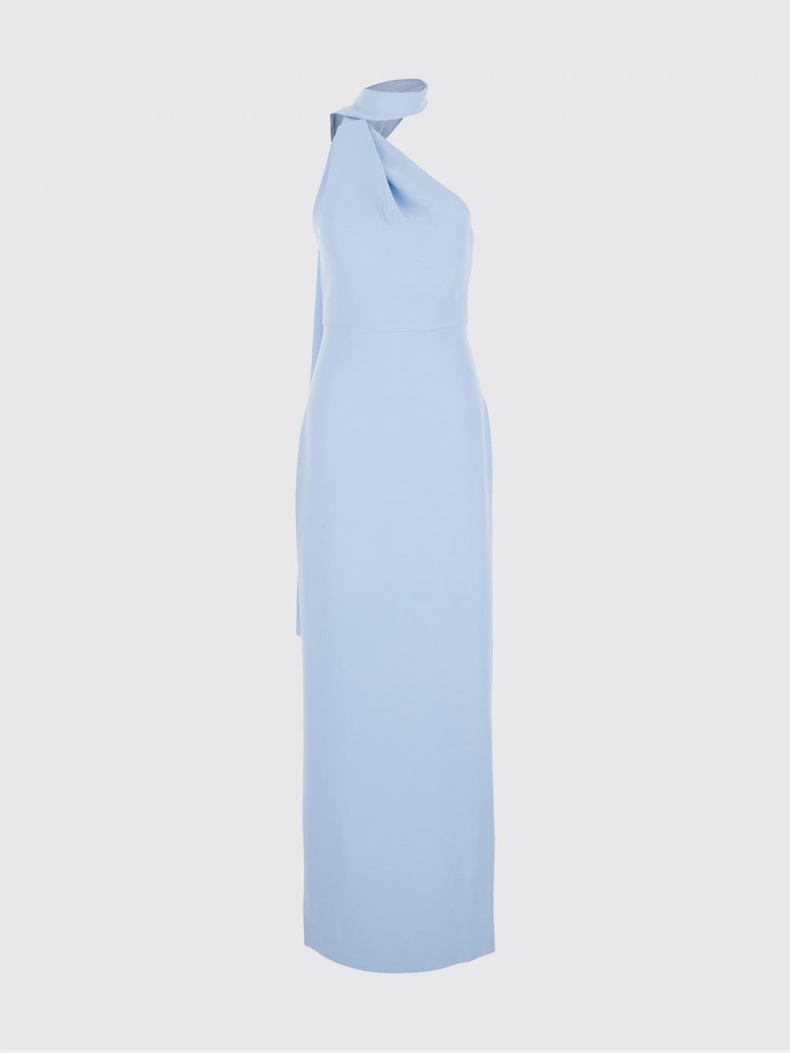 Solace London Dress Woman Gnawed Blue SOLACE LONDON