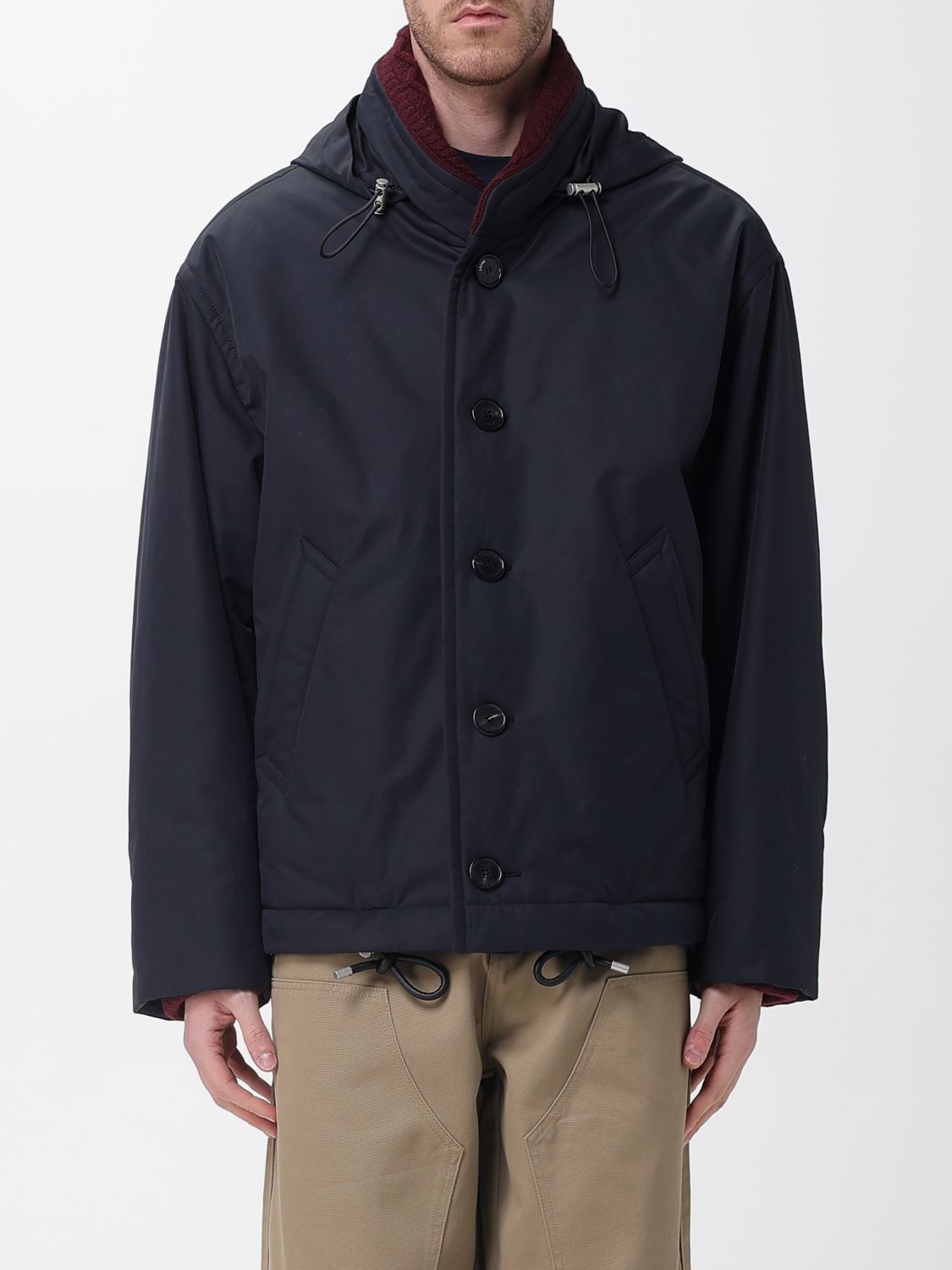 Loewe Coat Men Blue LOEWE