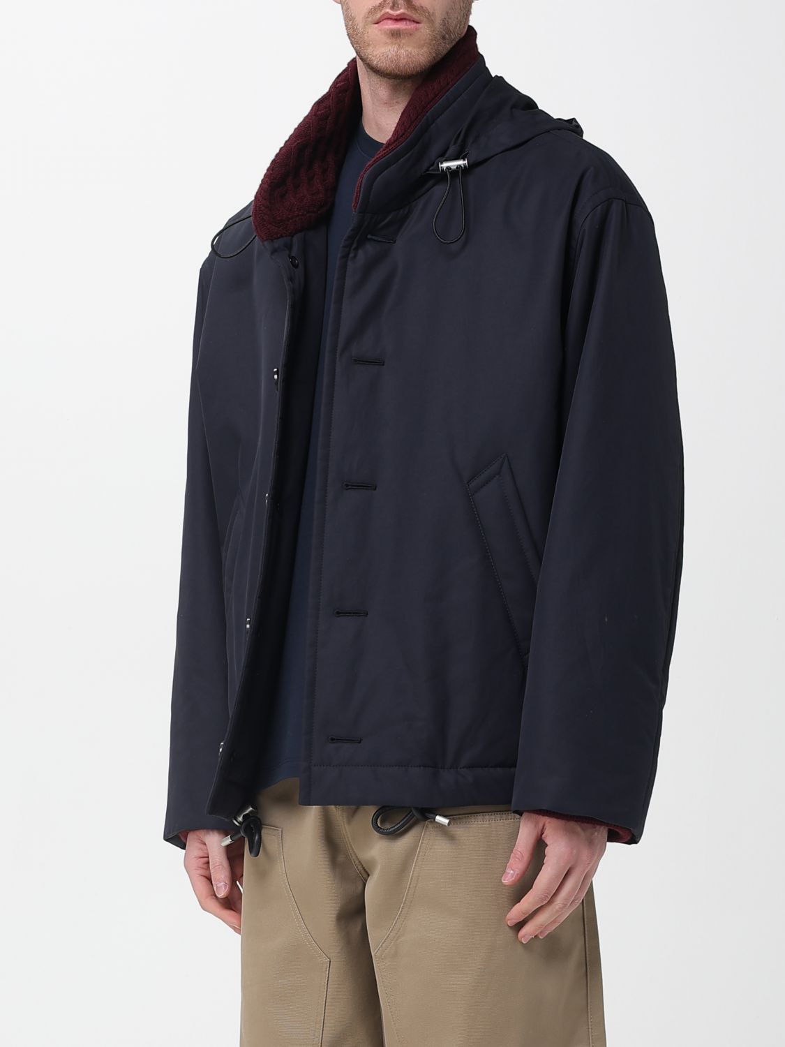 Loewe Coat Men Blue LOEWE