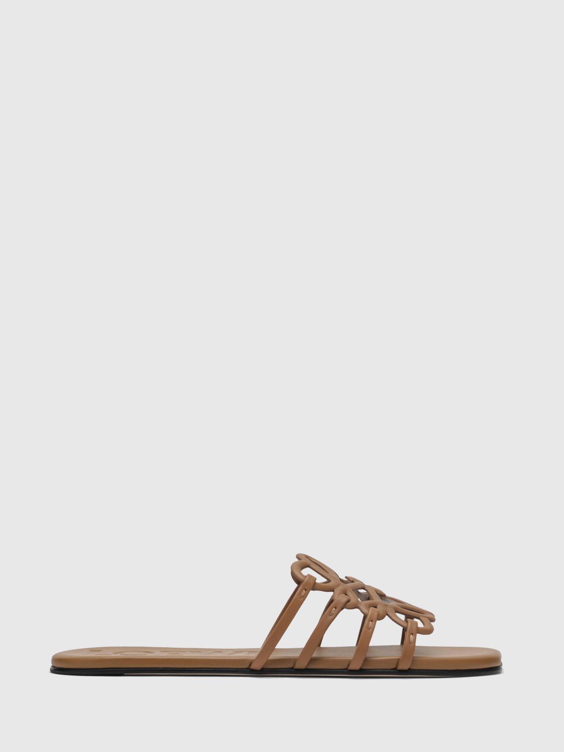 Loewe Heeled Sandal Woman Camel LOEWE