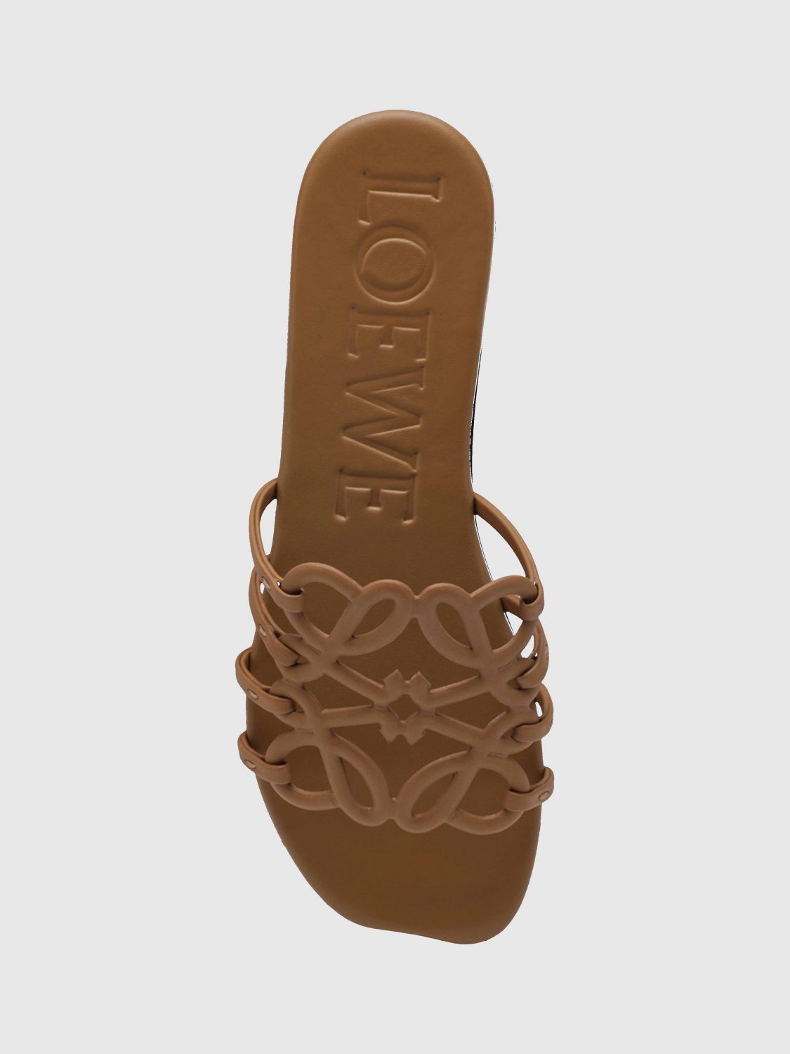 Loewe Heeled Sandal Woman Camel LOEWE