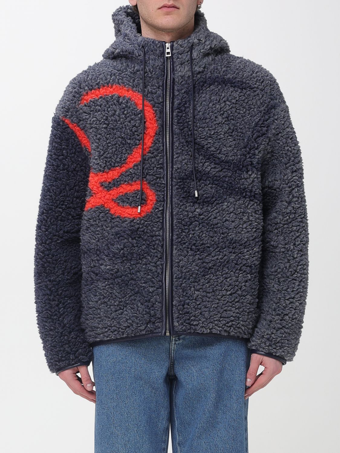 Loewe Jacket Men Blue LOEWE