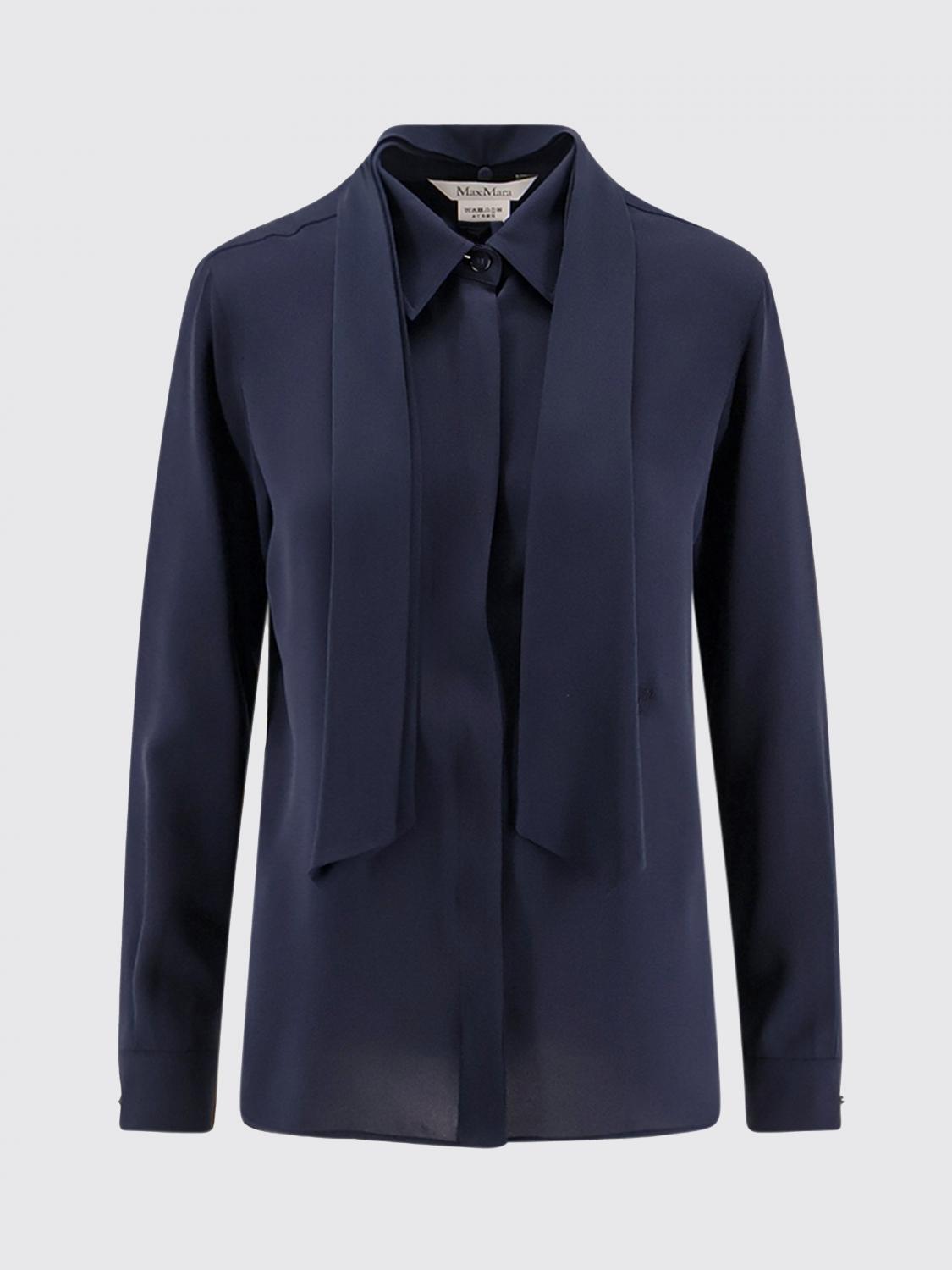 Max Mara Shirt Woman Blue MAX MARA
