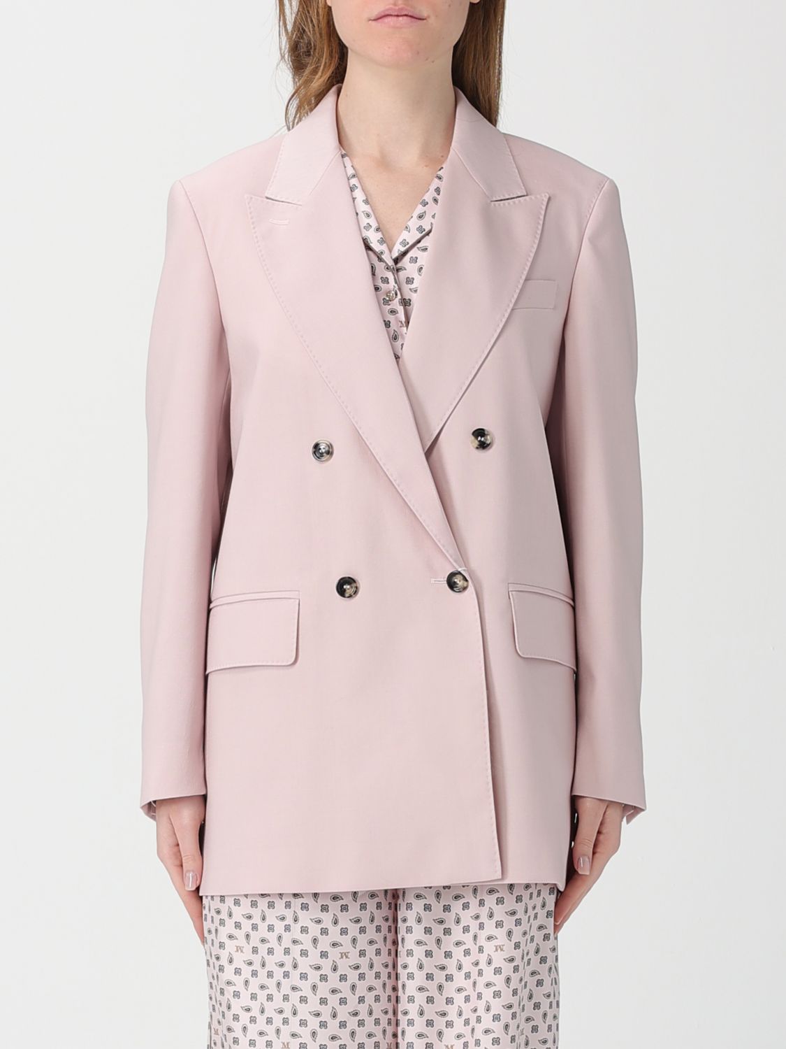 Max Mara Jacket Woman Pink MAX MARA