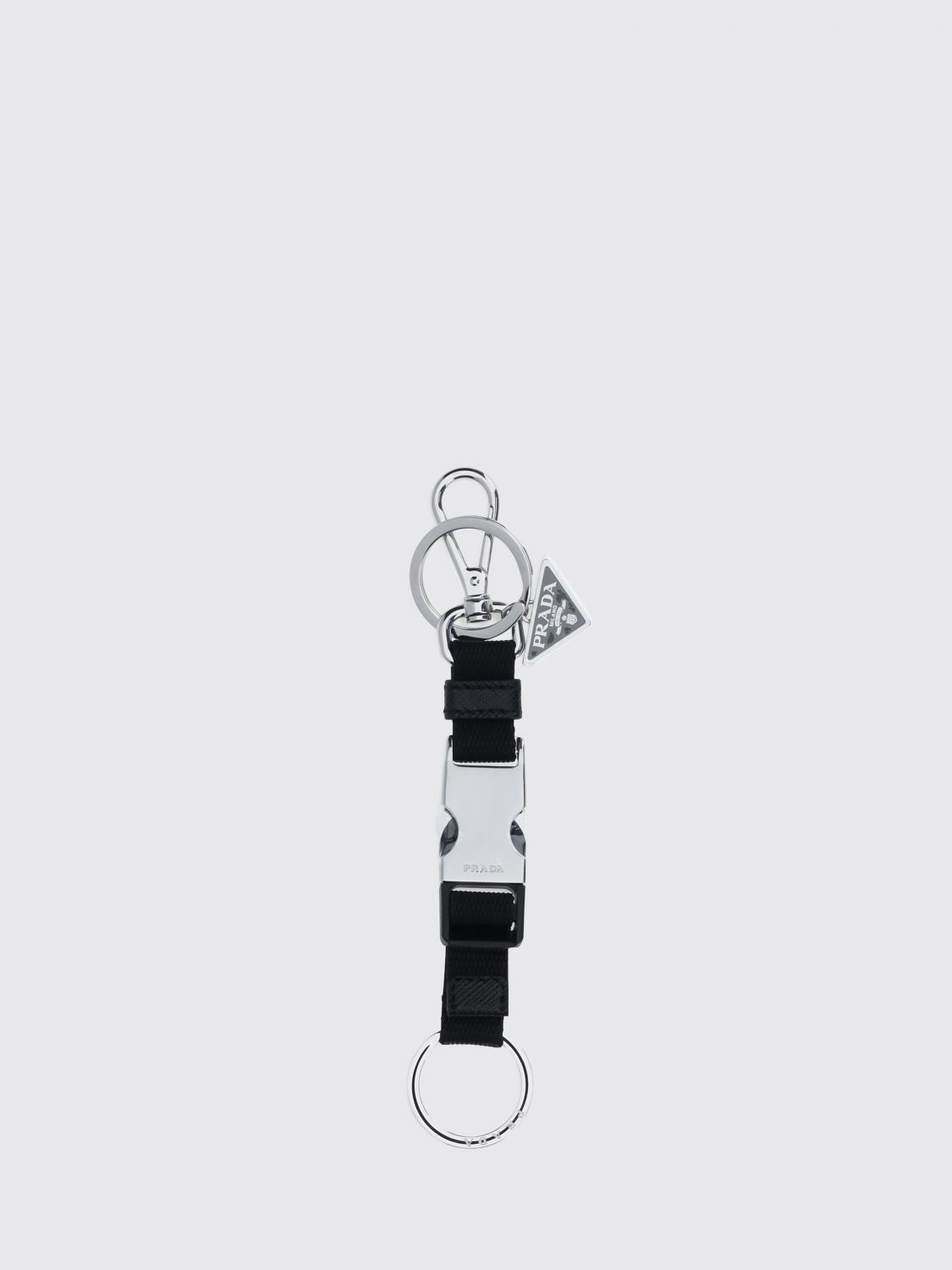 Prada Keyring Men Black PRADA