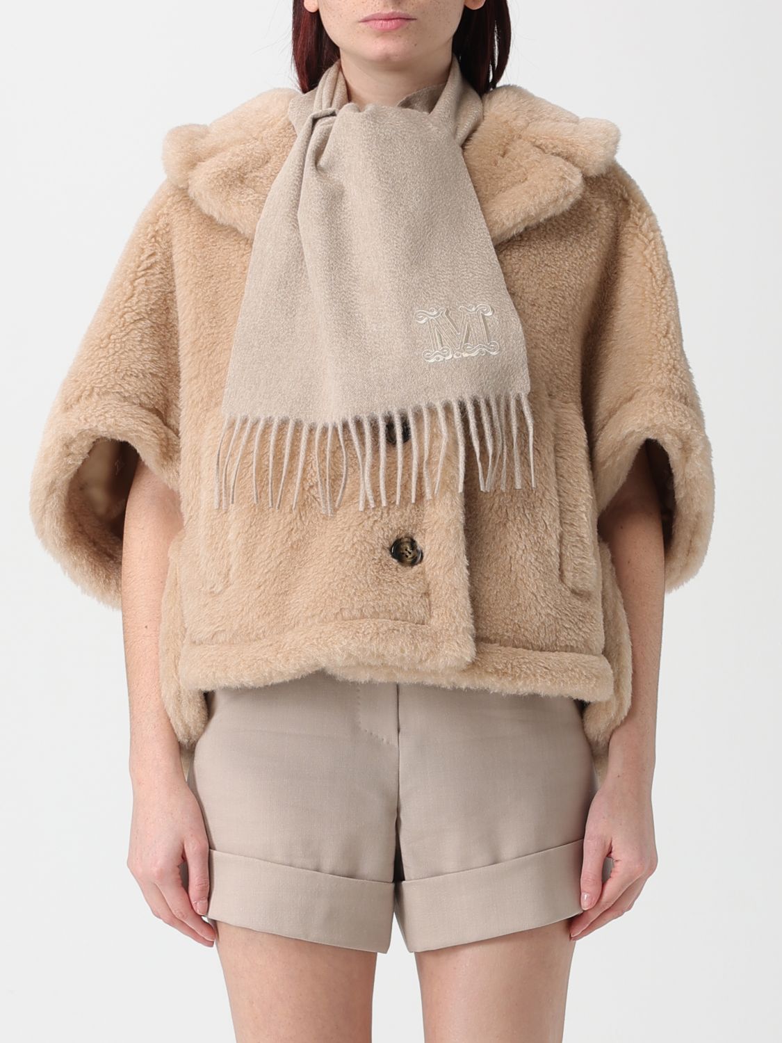 Max Mara Scarf Woman Beige