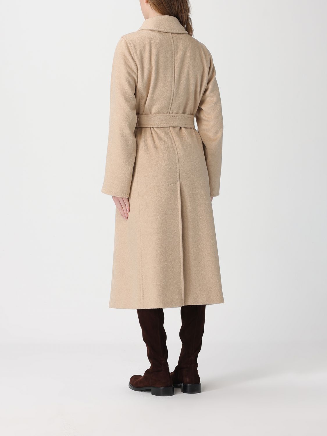 Max Mara Coat Woman Beige MAX MARA