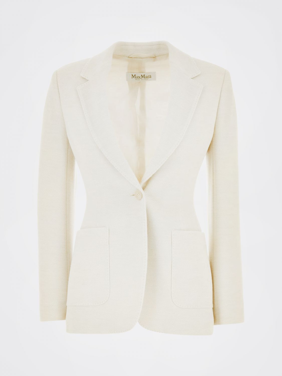Max Mara Jacket Woman Yellow Cream MAX MARA