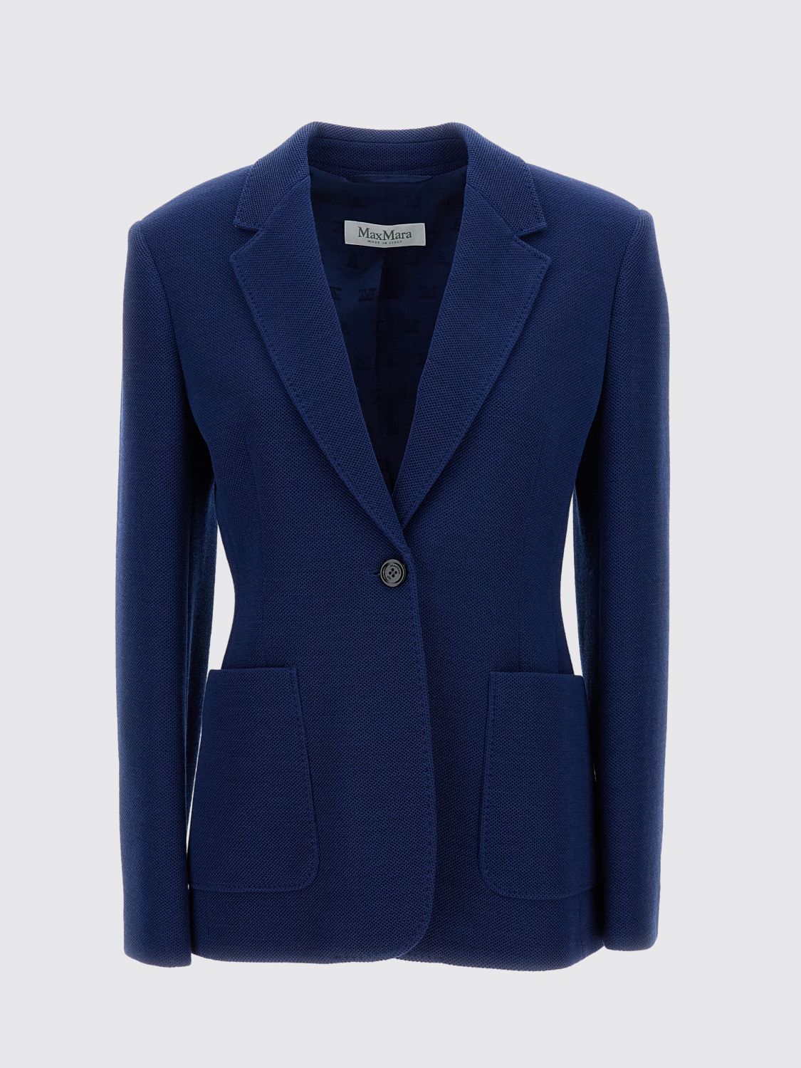 Max Mara Jacket Woman Blue 1 MAX MARA