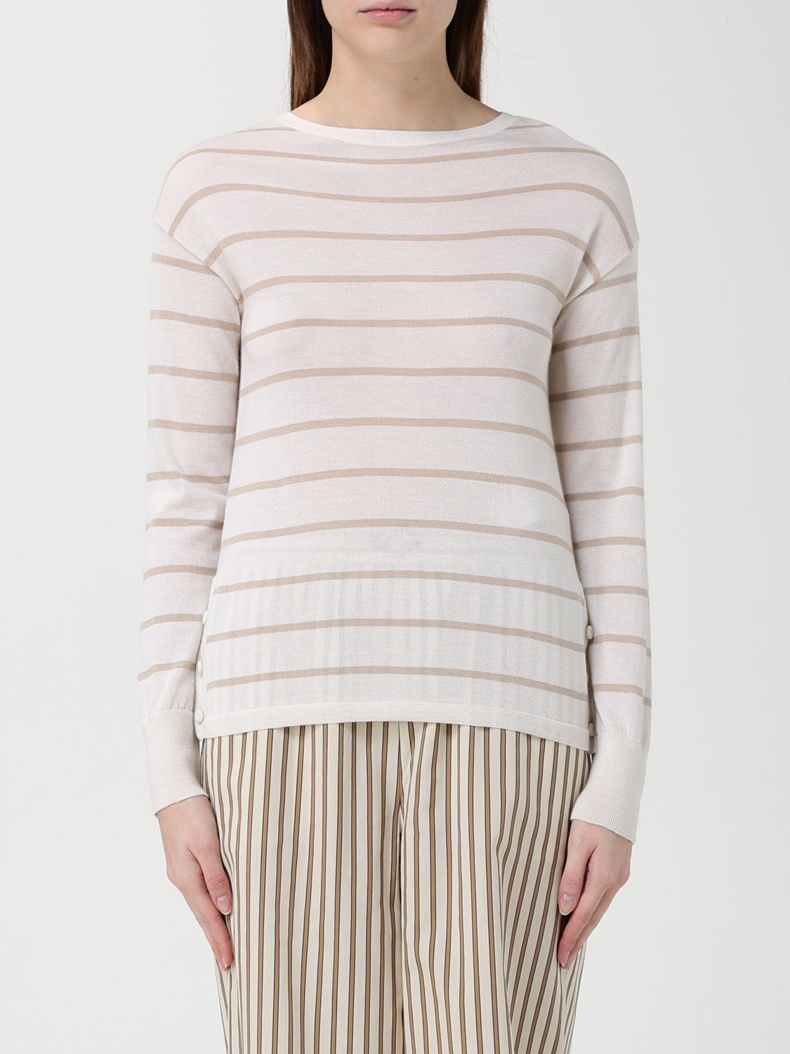 Max Mara Sweater Woman Beige MAX MARA