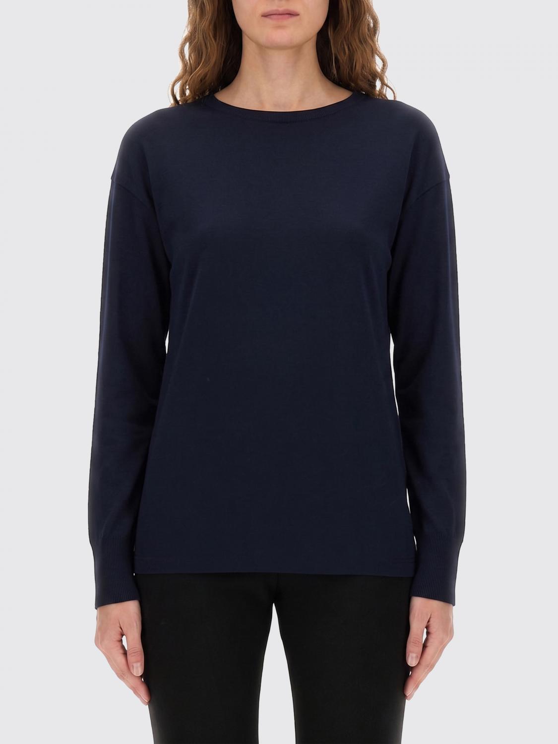 Max Mara Sweater Woman Blue 1 MAX MARA