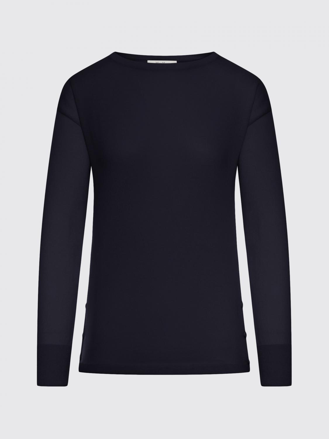 Max Mara Sweater Woman Blue 1 MAX MARA