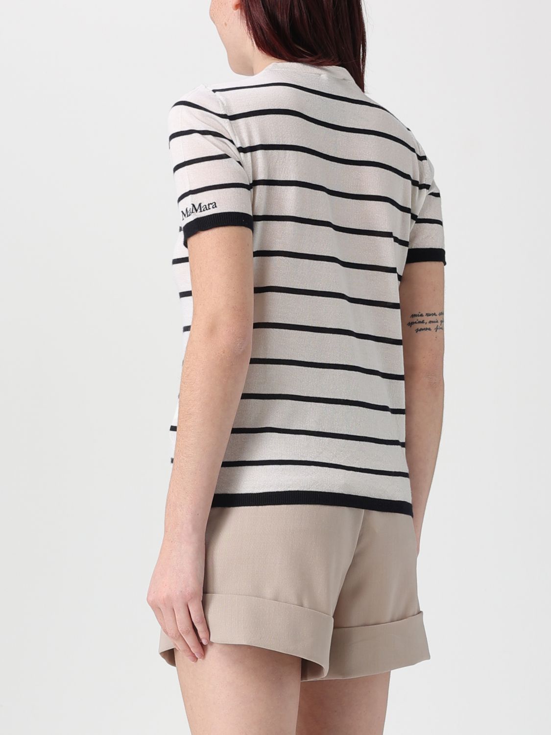 Max Mara T-Shirt Woman Ivory MAX MARA