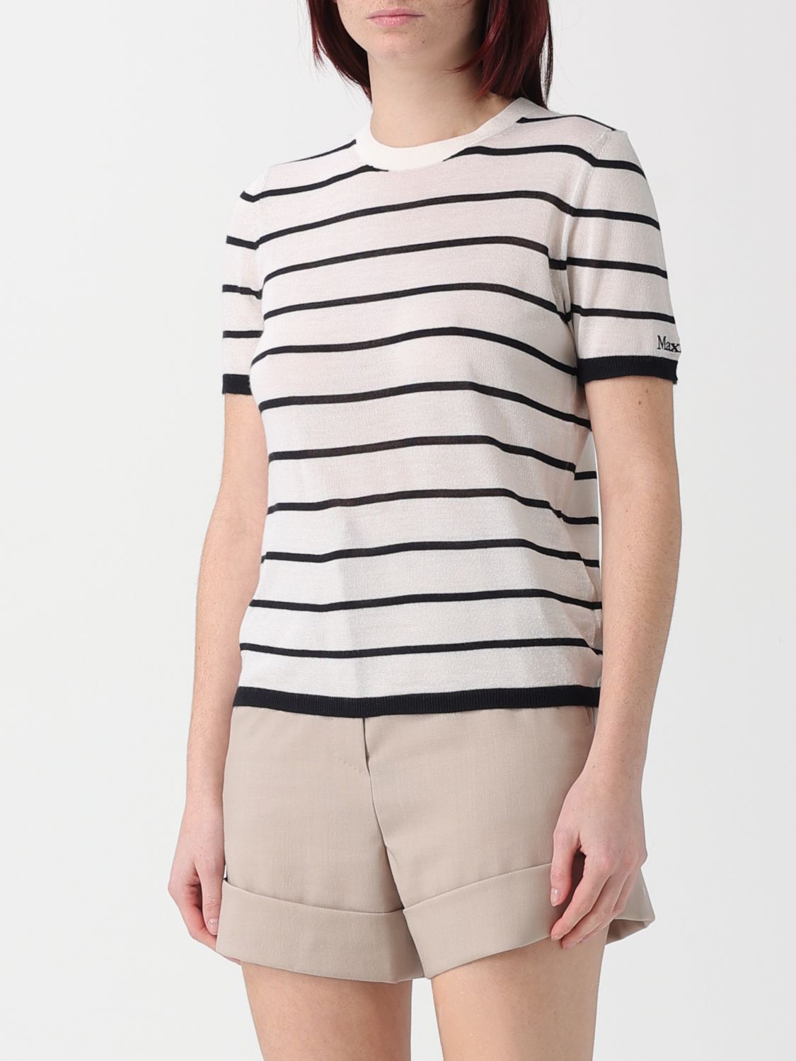 Max Mara T-Shirt Woman Ivory MAX MARA
