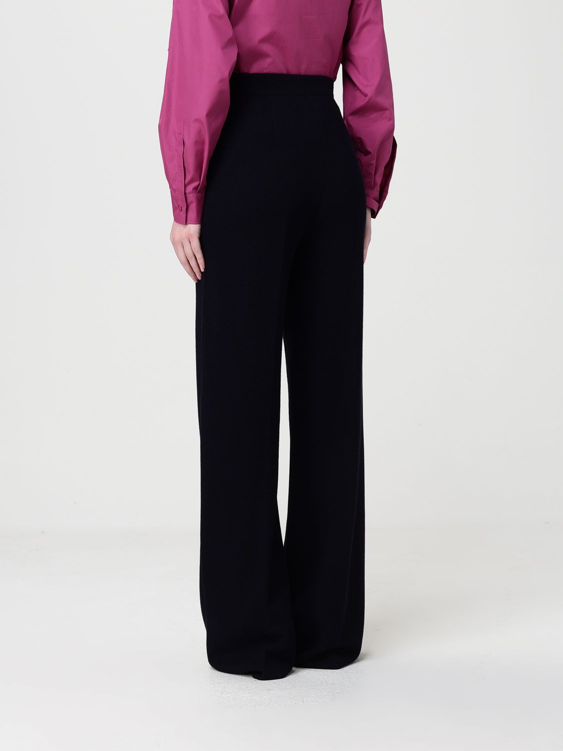Max Mara Pants Woman Blue MAX MARA