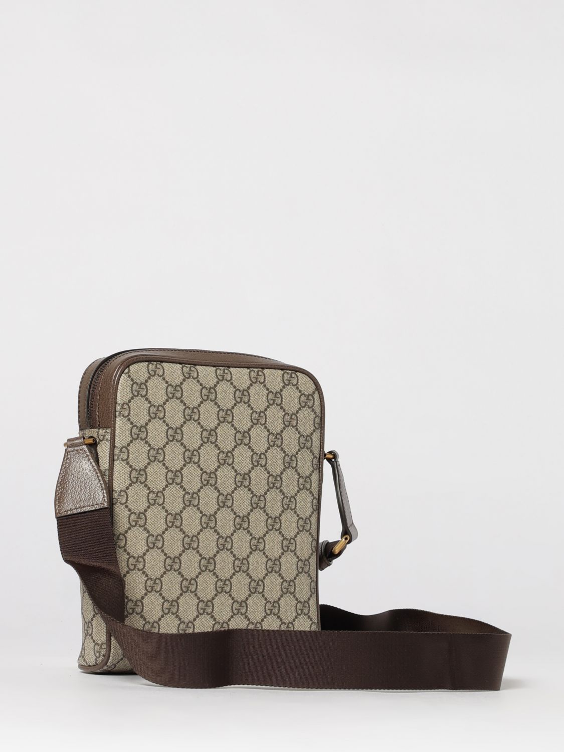 Gucci Shoulder Bag Men Beige GUCCI