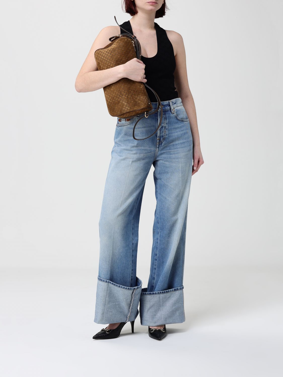Gucci Jeans Woman Blue GUCCI