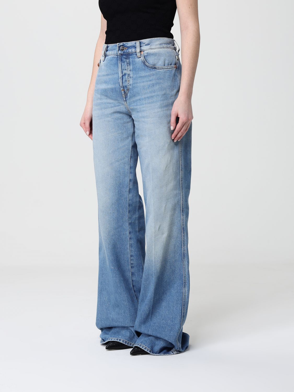 Gucci Jeans Woman Blue GUCCI