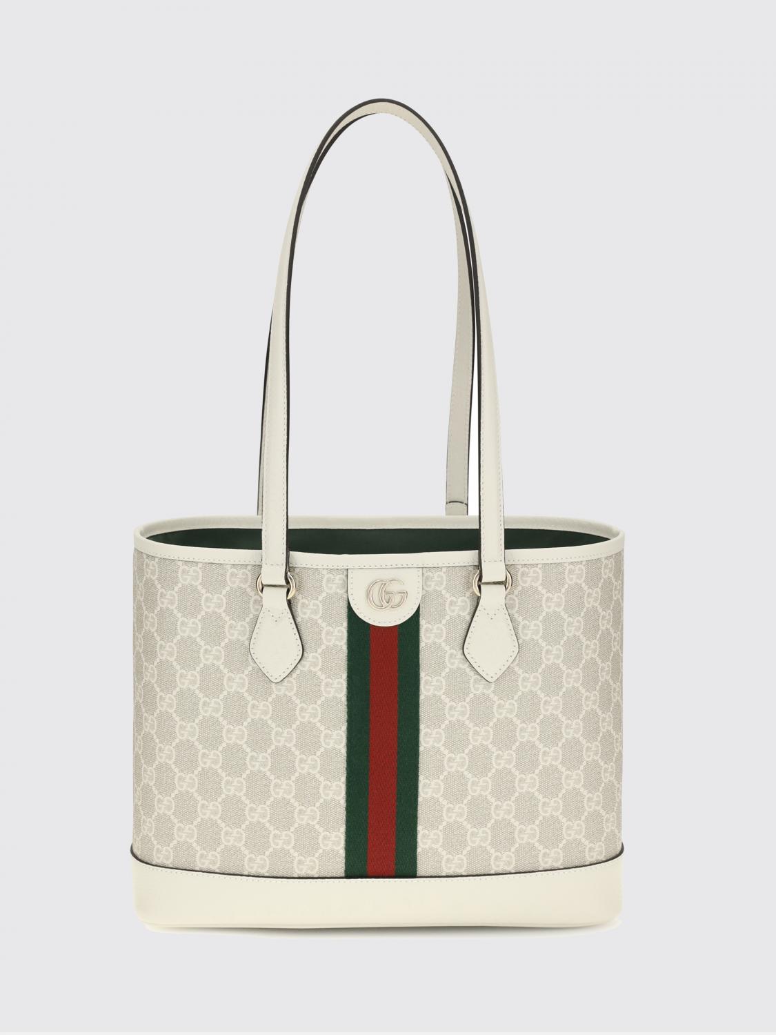 Gucci Shoulder Bag Woman Beige GUCCI