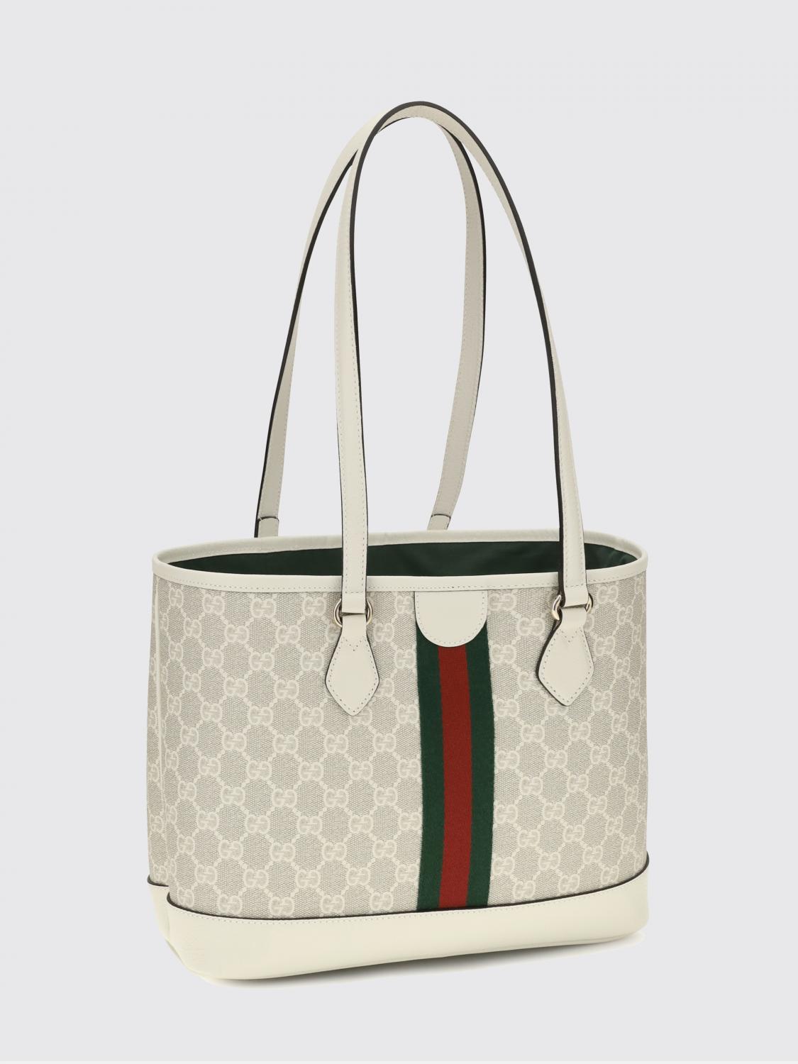 Gucci Shoulder Bag Woman Beige GUCCI
