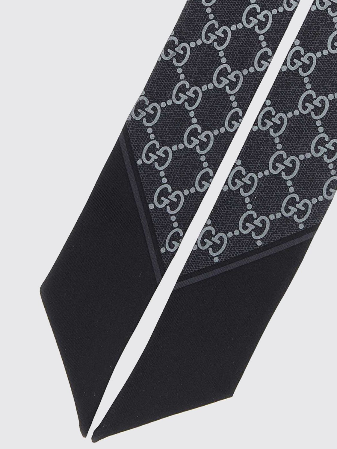 Gucci Neck Scarf Woman Black GUCCI