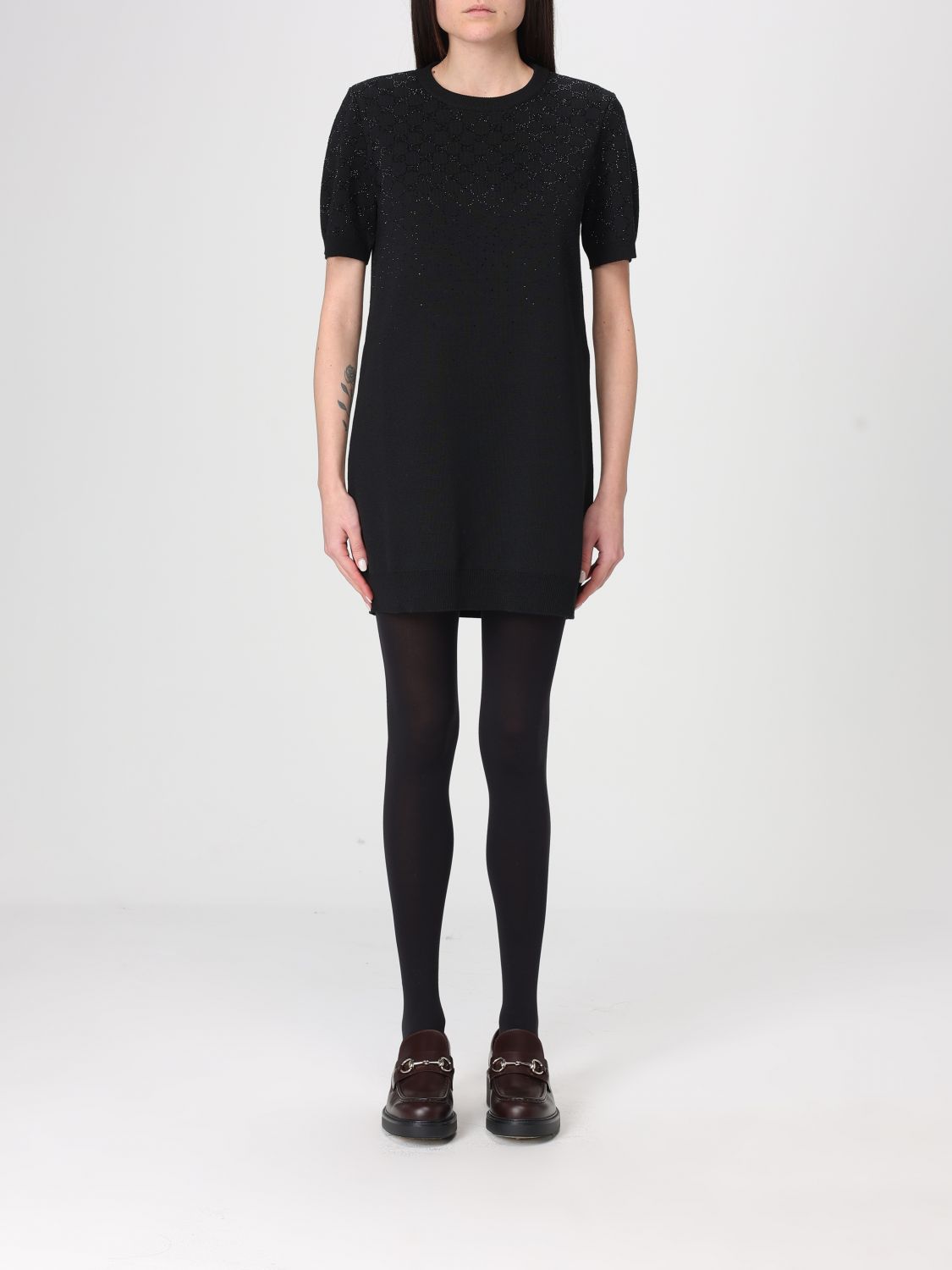 Gucci Dress Woman Black GUCCI