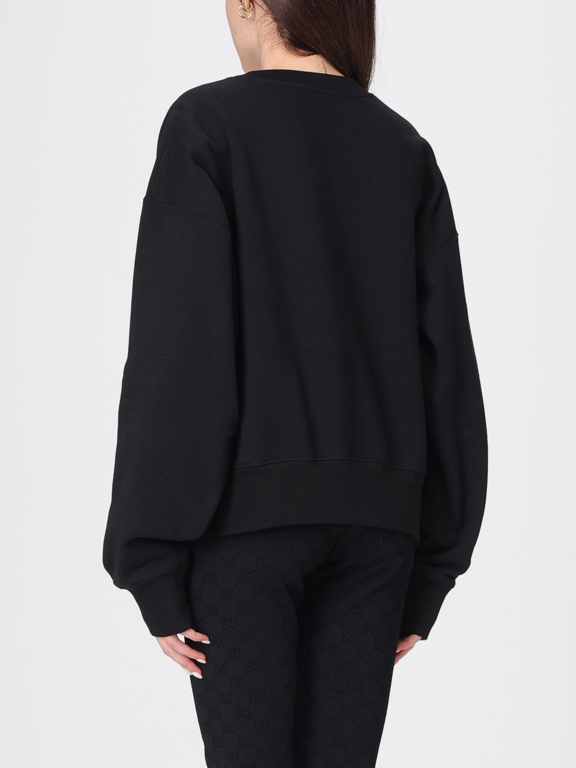 Gucci Sweatshirt Woman Black GUCCI