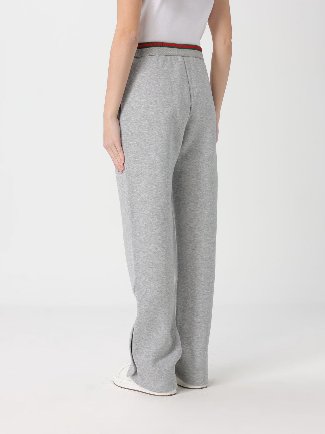 Gucci Pants Woman Grey GUCCI