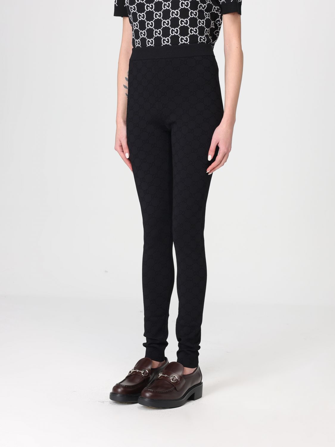 Gucci Pants Woman Black GUCCI