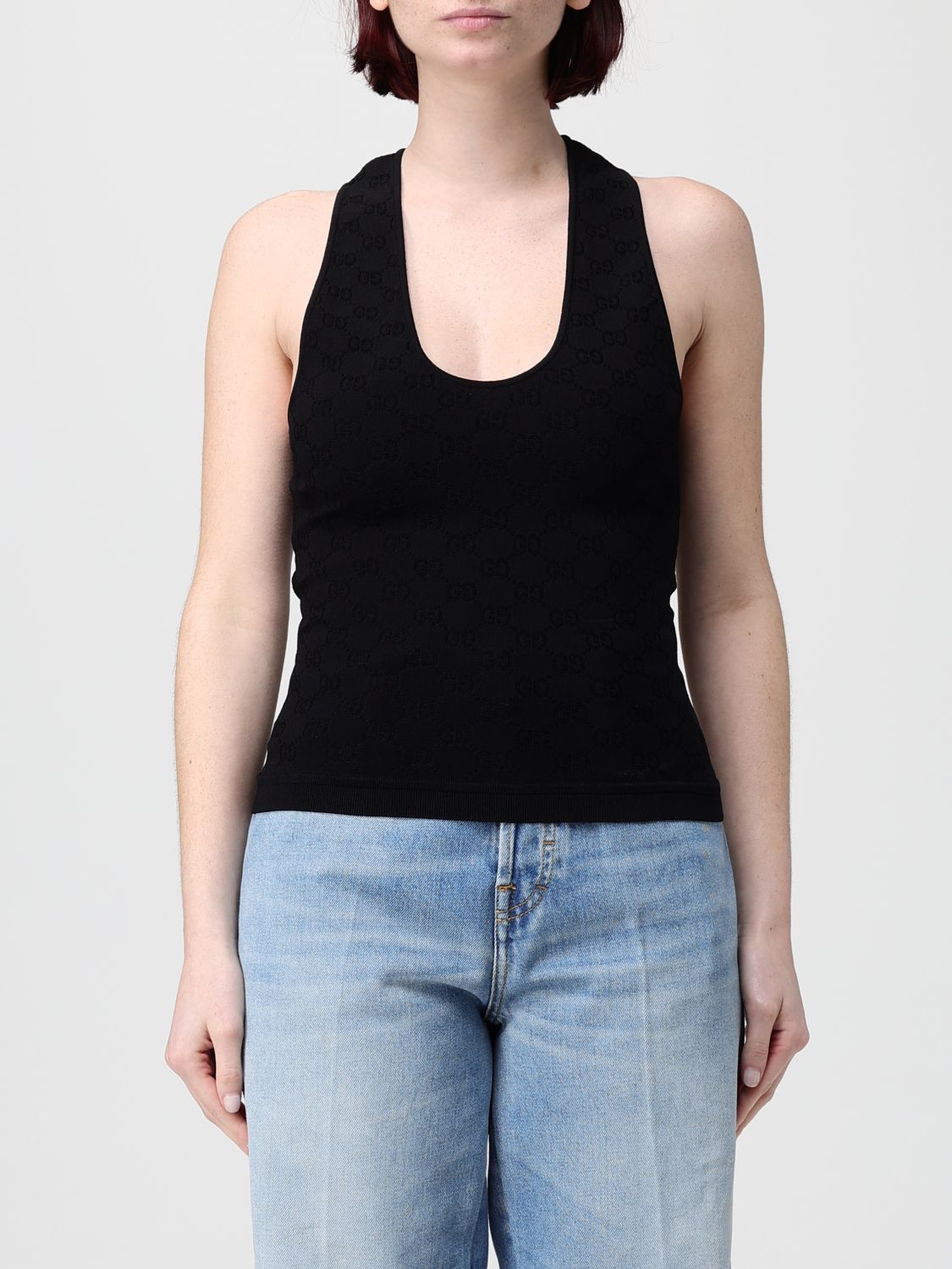 Gucci Top Woman Black GUCCI