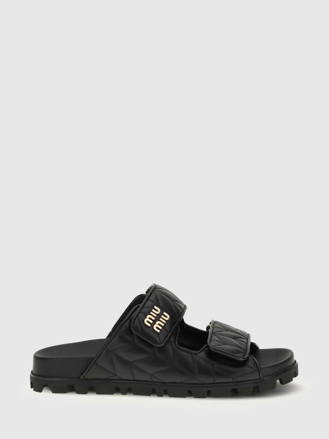 Miu Miu Heeled Sandal Woman Black MIU MIU