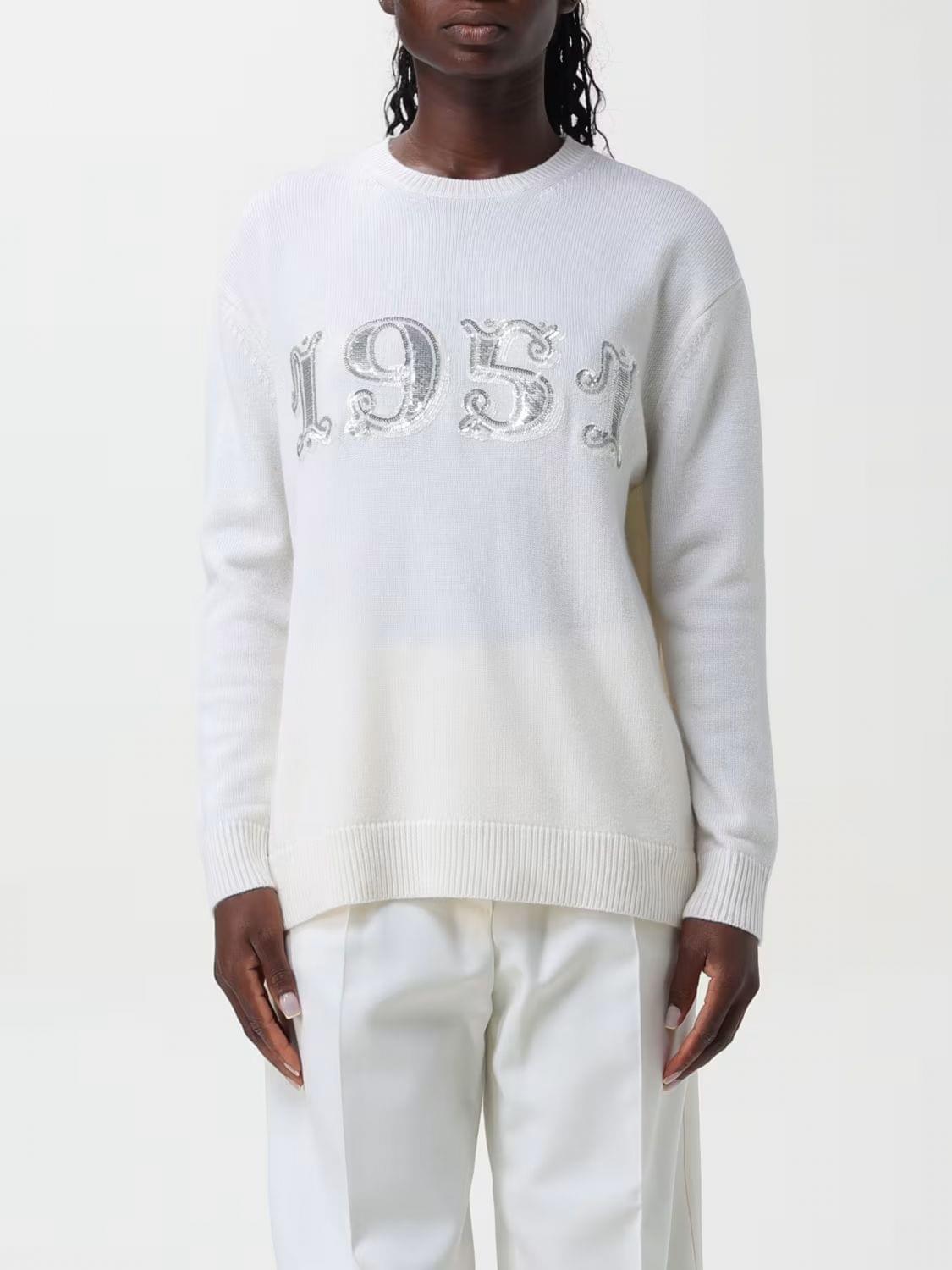 Max Mara Women Max Mara Wool And Cashmere Crewneck Pullover MAX MARA
