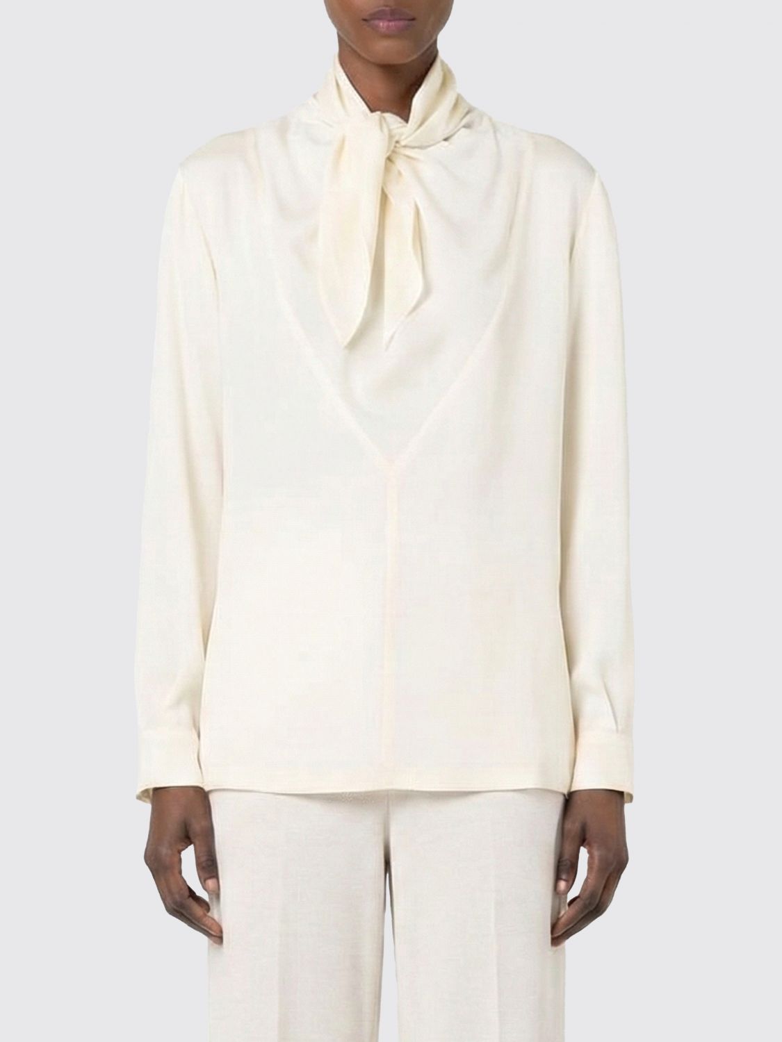 Max Mara Top Woman White MAX MARA