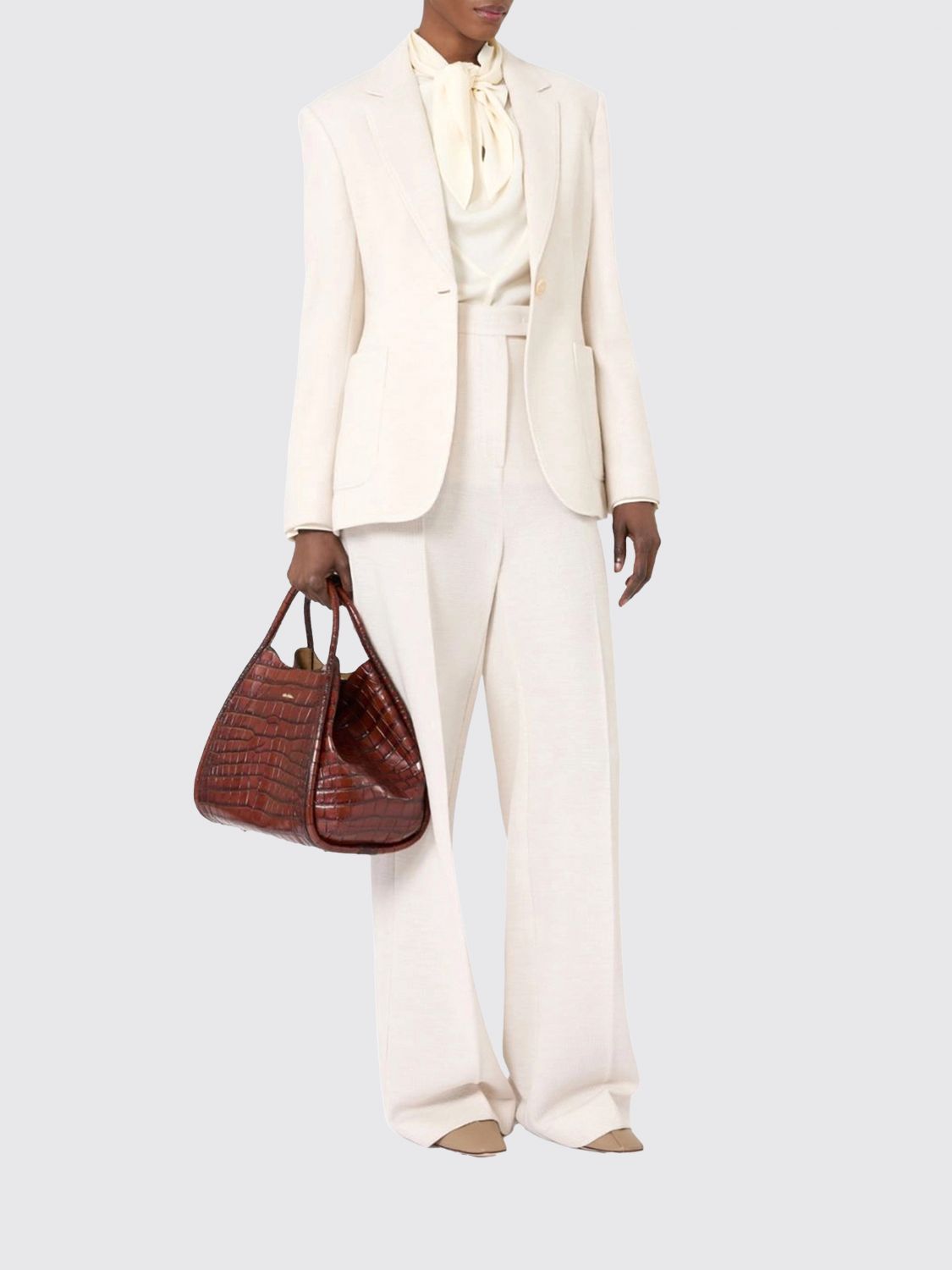 Max Mara Top Woman White MAX MARA