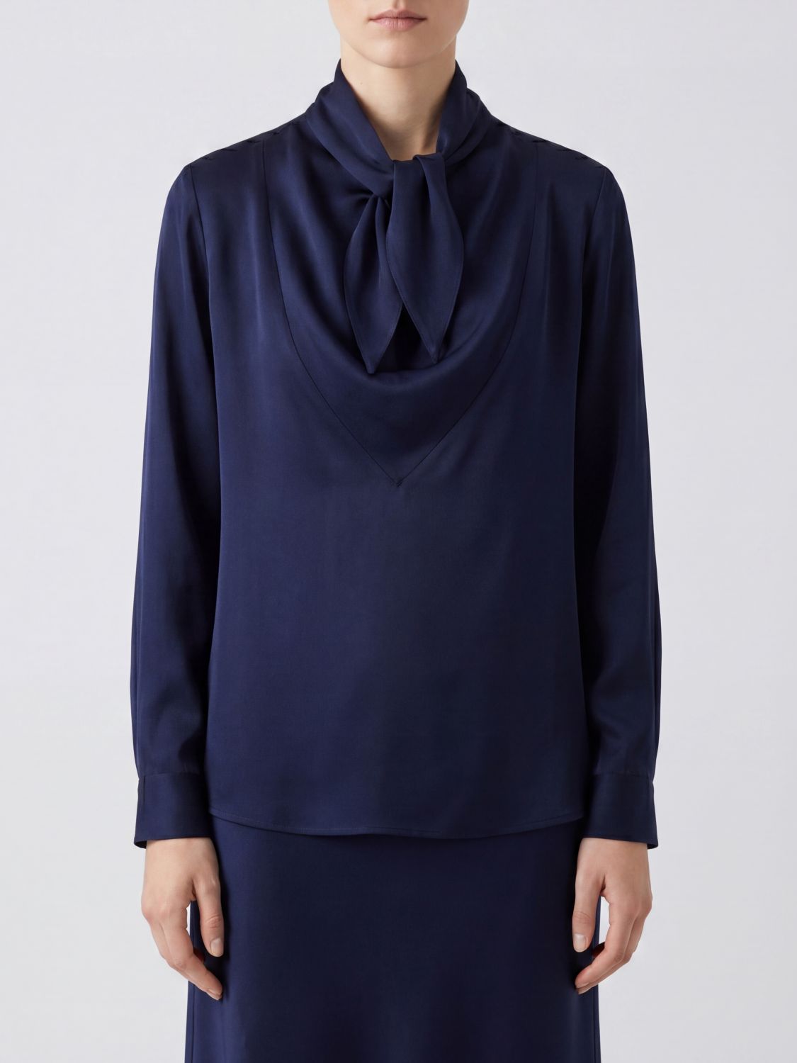 Max Mara Top Woman Blue MAX MARA