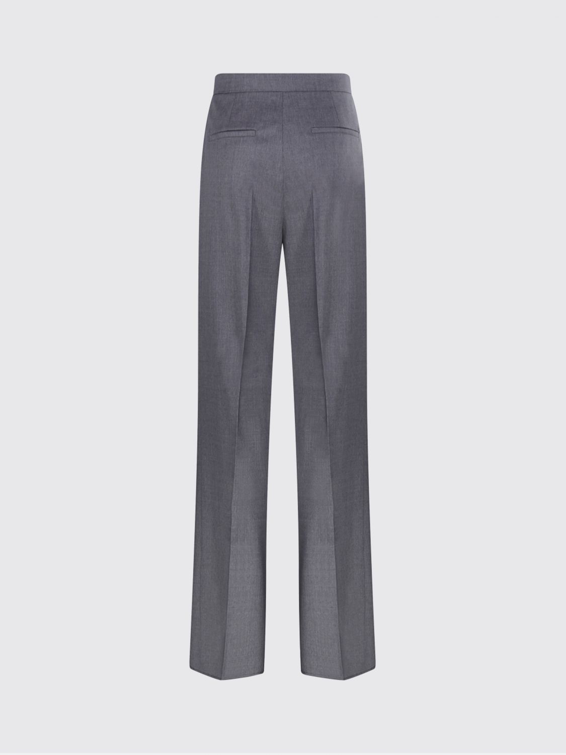 Max Mara Pants Woman Grey MAX MARA