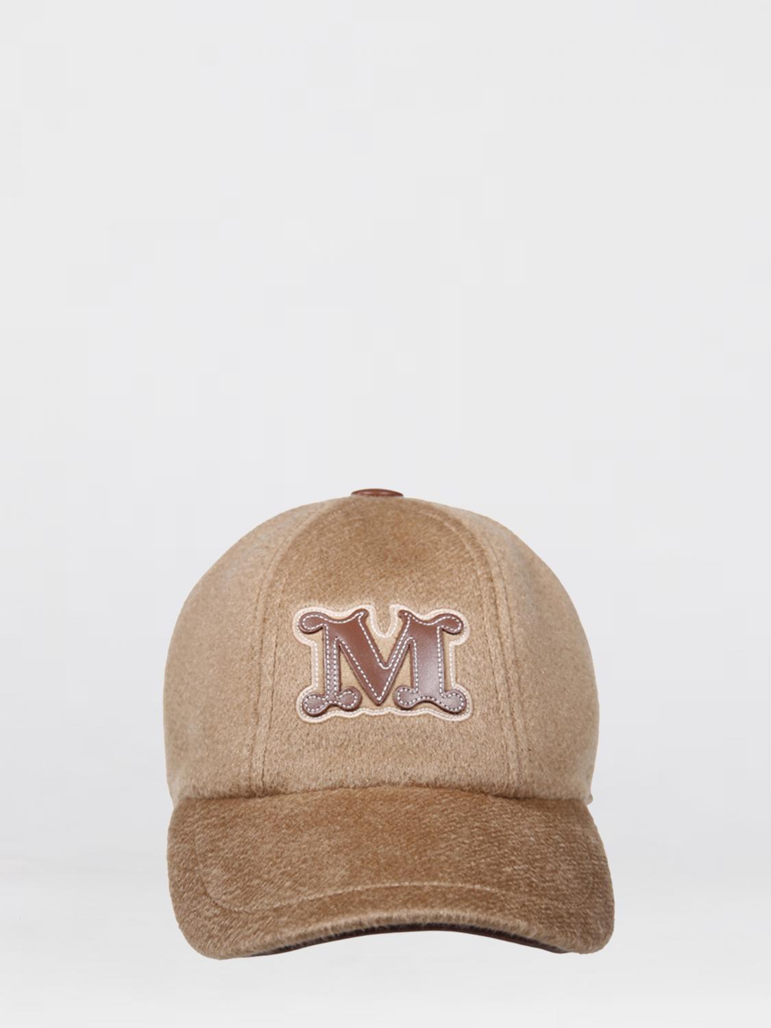 Max Mara Hat Woman Camel MAX MARA