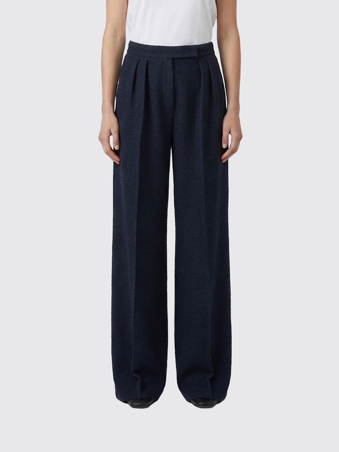 Max Mara Pants Woman Blue MAX MARA