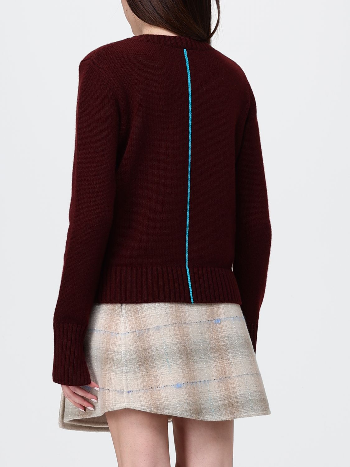 Loewe Sweater Woman Burgundy LOEWE