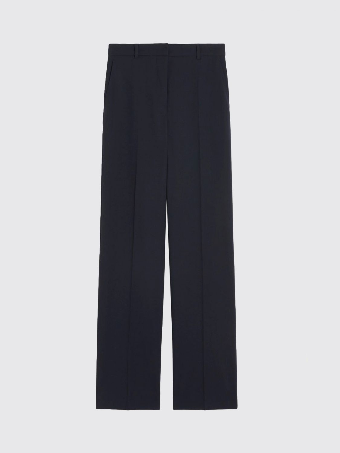 Max Mara Studio Pants Woman Blue MAX MARA STUDIO