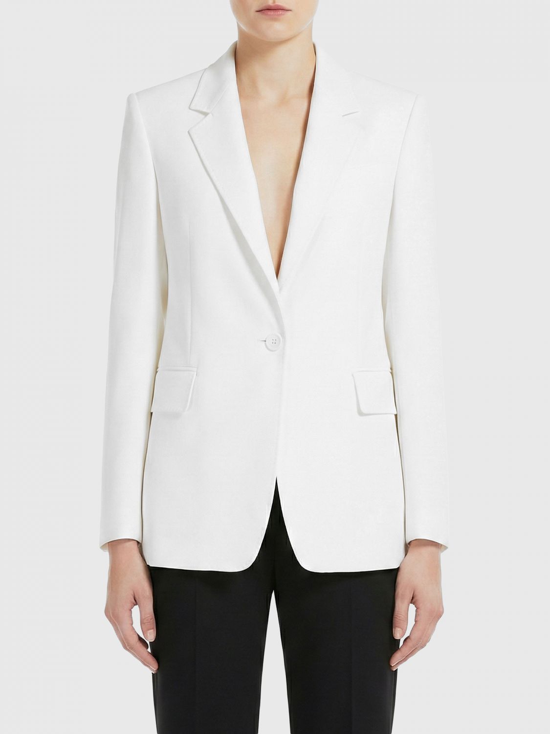 Max Mara Studio Jacket Woman White MAX MARA STUDIO