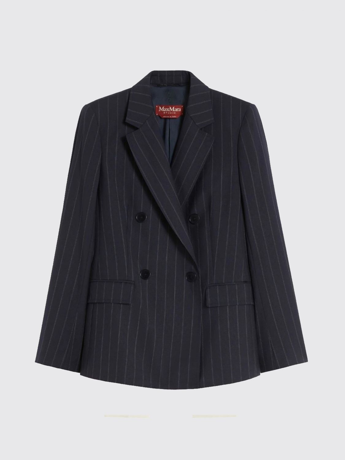 Max Mara Studio Jacket Woman Blue MAX MARA STUDIO